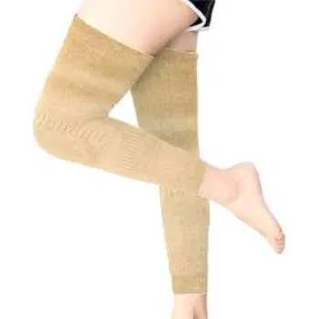 Wool Knitted Leg Warmers for Women